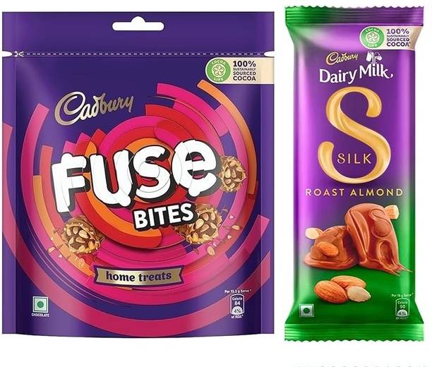 Cadbury Fuse Peanut & Silk Roast Almond Bar Gift Pack
