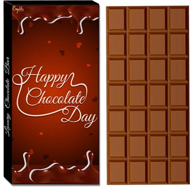 Expelite Best Chocolate Day Gift For Fiance - 100 g Unique Chocolate Day Gift For Her Bars