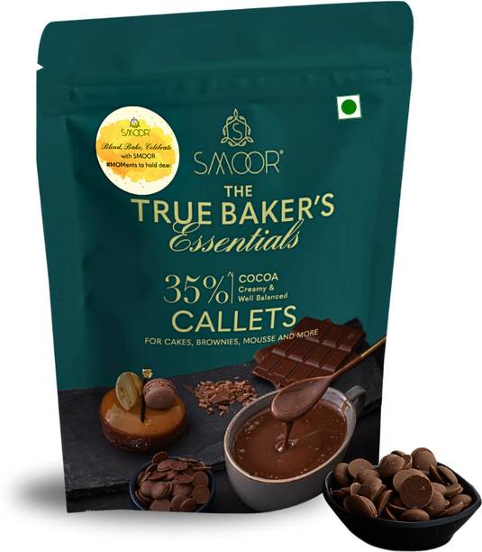Smoor Premium Couverture Chocolate Baking Callets | 35% Cocoa Bites