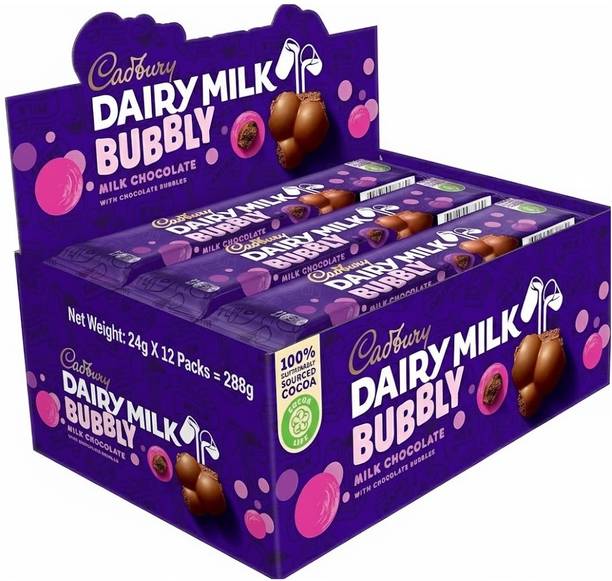 Cadbury DairyMilkBubbly24gX12 Bars