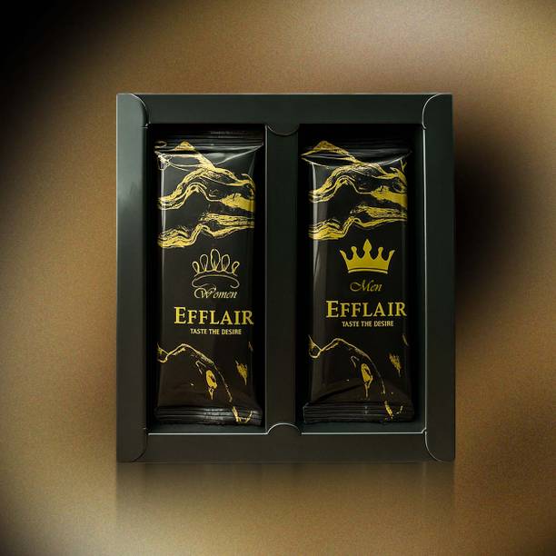 Efflair Premium Dark Chocolate for Men-Women|Mood Uplifting|Gluten-Free & Vegan(20+20)g Bars