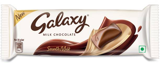 GALAXY Smooth Milk Chocolate Bar Loaded with Goodness of Milk & Cocoa Bars