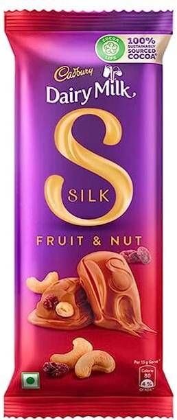 Cadbury Dairy Milk Silk Fruit and Nut Chocolate Bar Bars