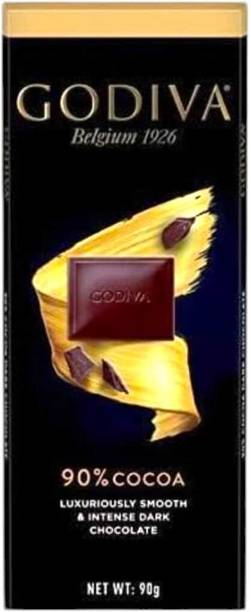 Godiva 90% Cocoa Luxuriously Smooth & Intense Dark Chocolate Bar