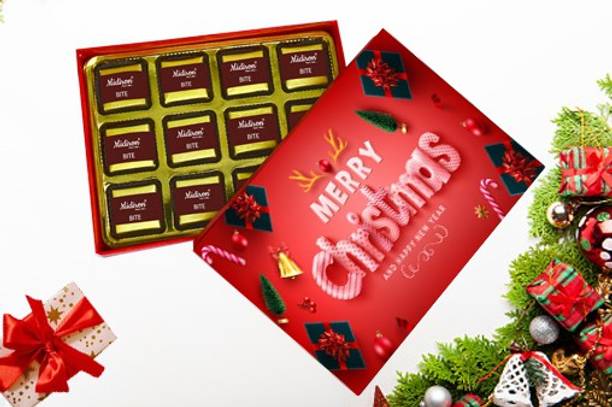 Midiron Chocolate Gift Box for Christmas & New Year Bites