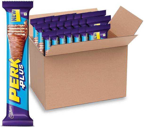 Cadbury Perk Plus Chocolate Coated Wafer Bars