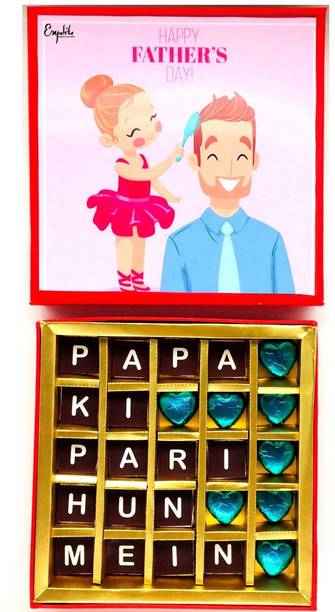Expelite Fathers day- Dad's Princess 25 Chocolate gift box Bars