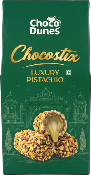 Chocodunes Chocostix Luxury Pistachio | 180 g per Box Bites