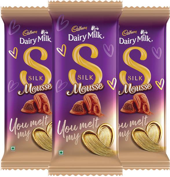 Cadbury Dairy Milk Silk Mousse Chocolate Bars
