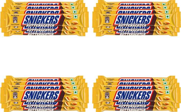 SNICKERS Butterscotch Flavoured Chocolate Bar | Loaded with Peanuts & Caramel Bars