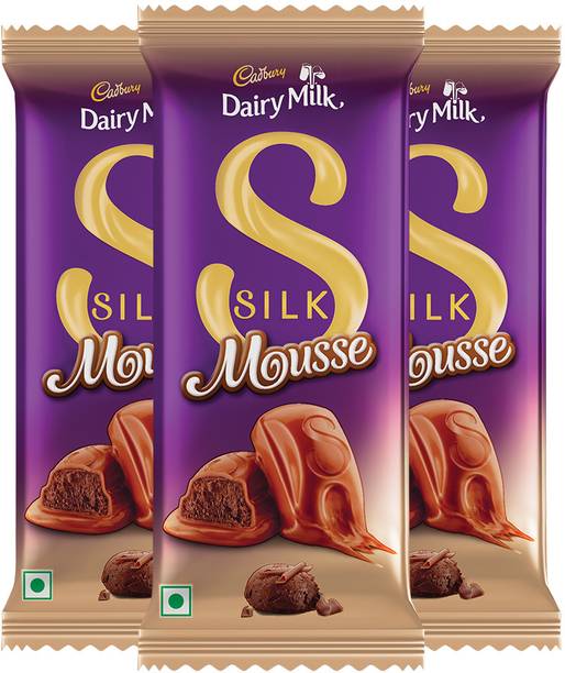Cadbury Dairy Milk Silk Mousse Chocolate Bars