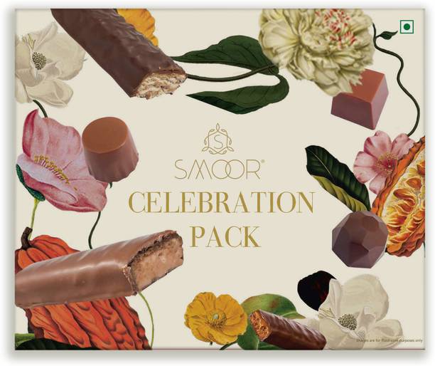 Smoor Celebration Pack - 20 pcs Chocolates, 300 g Truffles, Bars