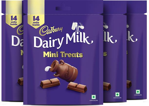 Cadbury Dairy Milk Mini Treats Chocolate Bars