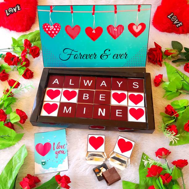 Expelite Always Be Mine Chocolate Gift For Boys 18 pc Forever and Ever Gifts Online Bars