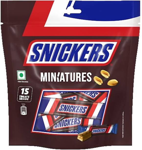 SNICKERS Miniatures Peanut Filled Chocolate Pack Bars