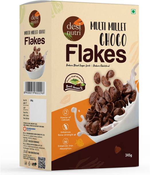 DesiNutri Desi Nutri Multi Millet Choco Flakes Caramels