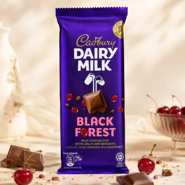Cadbury Dairy Milk Black Forest Premium Gift Chocolate Limited Edition Bar