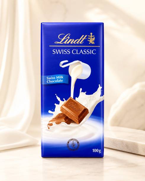LINDT Swiss Classic Premium Milk Chocolate Gifting & Celebration Edition Bar Gift Pack