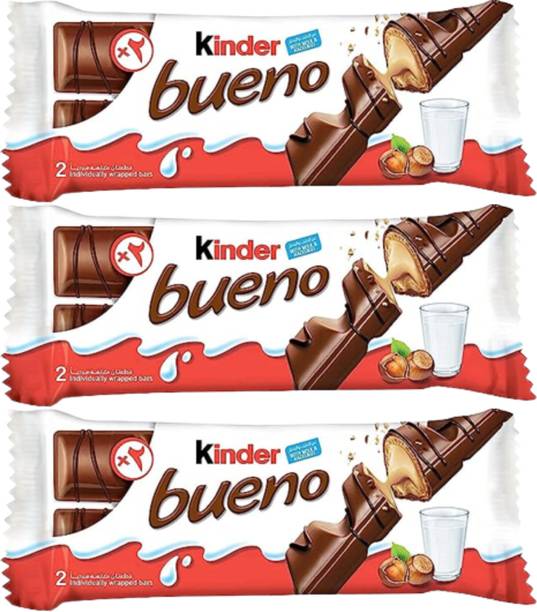 Kinder Bueno Milk Chocolate T2 Bars