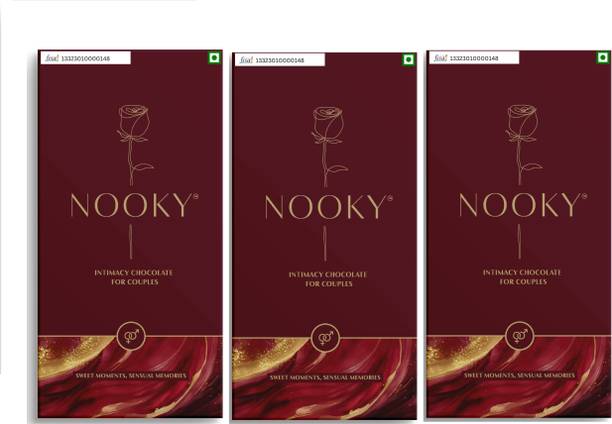 Nooky Mood uplifing Luxury Dark Chocolate for men & women Bars