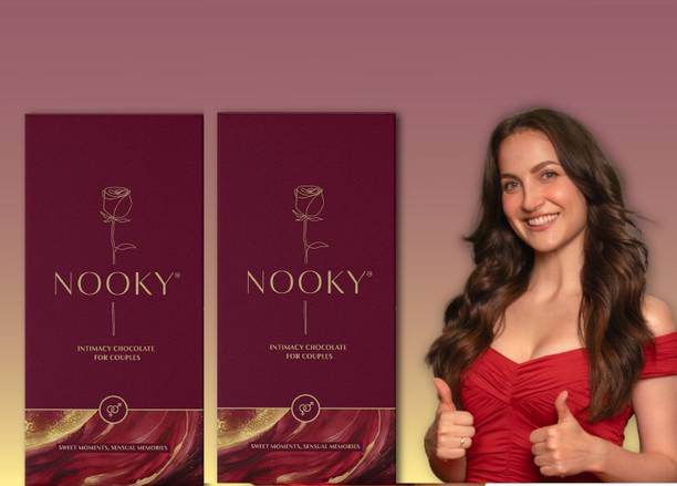 नूकी Luxury Dark Chocolate Bars for Uplifting Mood for couples best gift for couples