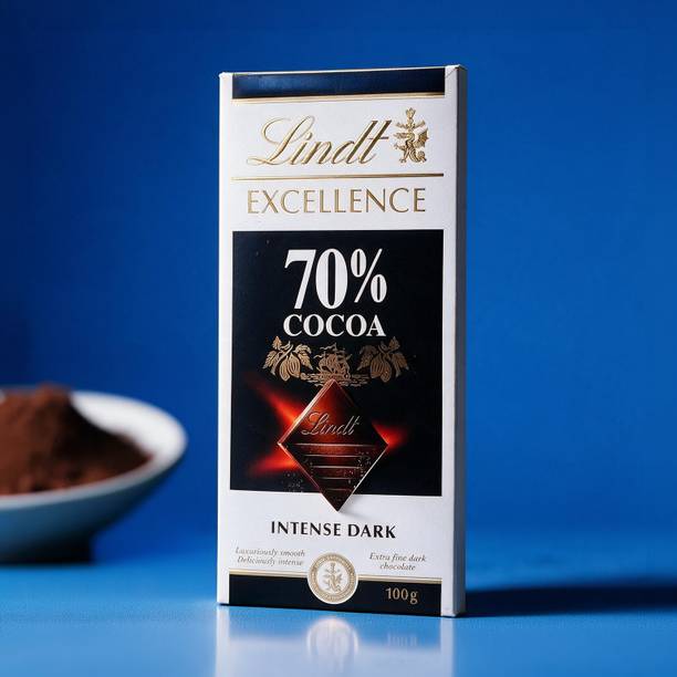 LINDT Excellence Intense Dark Chocolate Bar