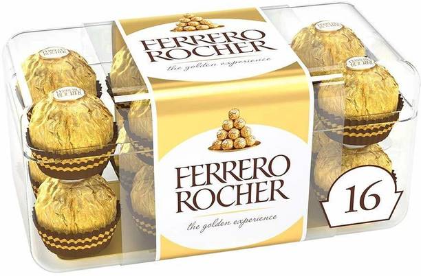 FERRERO ROCHER T-16 Pieces Chocolates Truffles