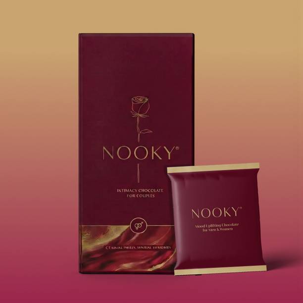 Nooky Mood Uplifting Dark Chocolate for Men & Women Gift Set For Couples Bars