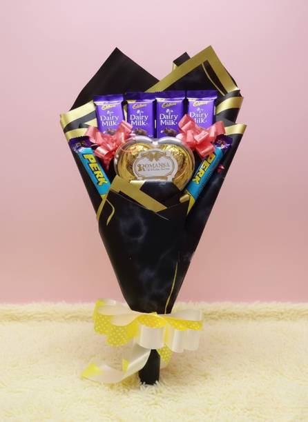 Cadbury Christmas|Valentine|birthday|anniversary Gift Hamper 7 pcs chocolate Bars, Truffles