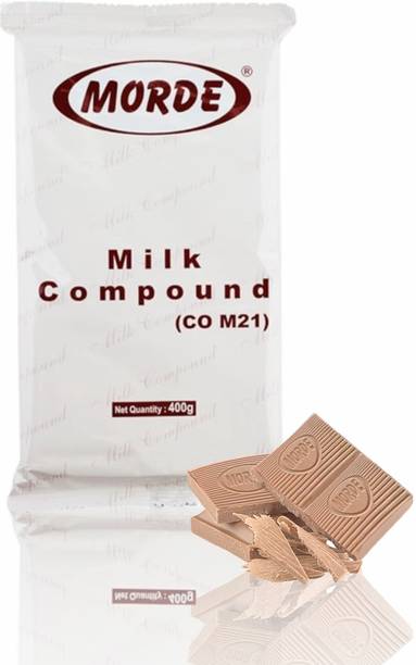 Morde Milk Chocolate Compound Slab (Pack of 1)) Bars