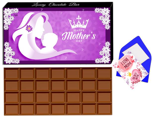 Expelite Mother's Day Special Gifts Unique Chocolate Gift 100 grams Bars