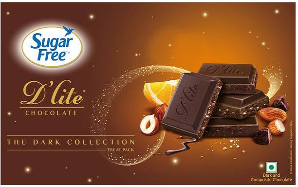 शुगर फ्री ड'लाइट The Dark Collection Assorted Gift Pack Chocolate