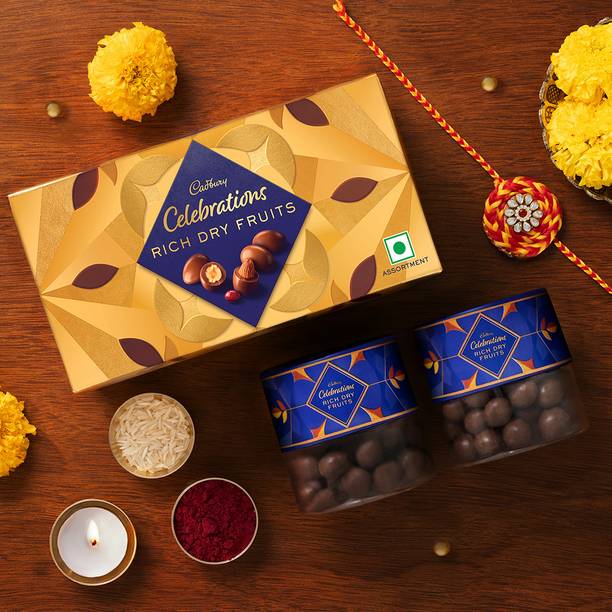 कैडबरी Celebrations Rich Dry Fruit Collection बाइट्स गिफ्ट पैक