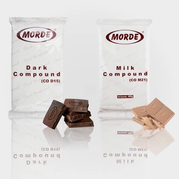 Morde Dark & Milk Chocolate Compound Slabs Bar