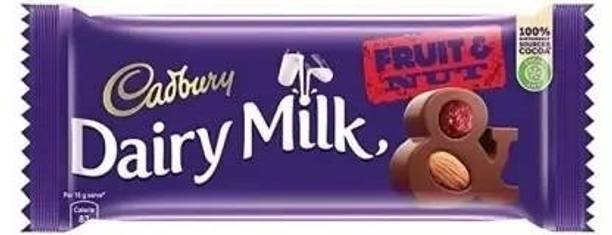Cadbury dairy milk fruit and nut Bars