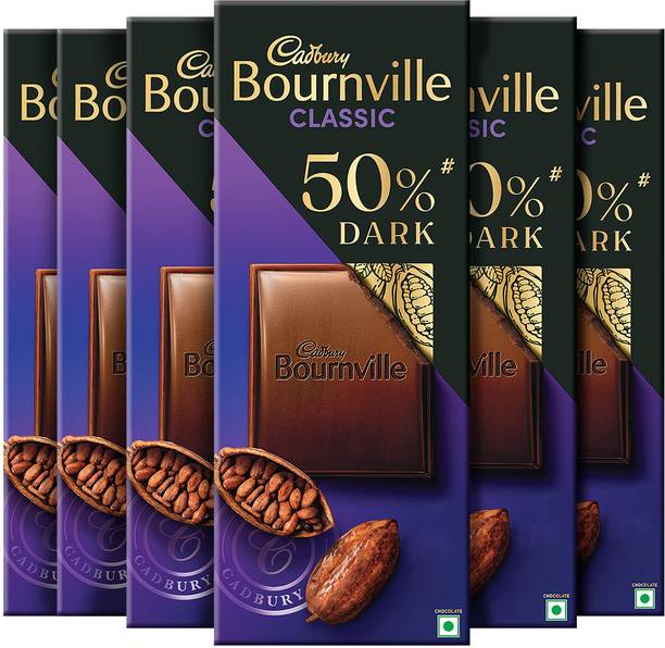 Cadbury Bournville Rich Cocoa 70% Dark Chocolate Bars
