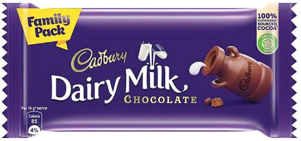 Cadbury Dairy Milk Chocolate Bar Family Pack, Bars