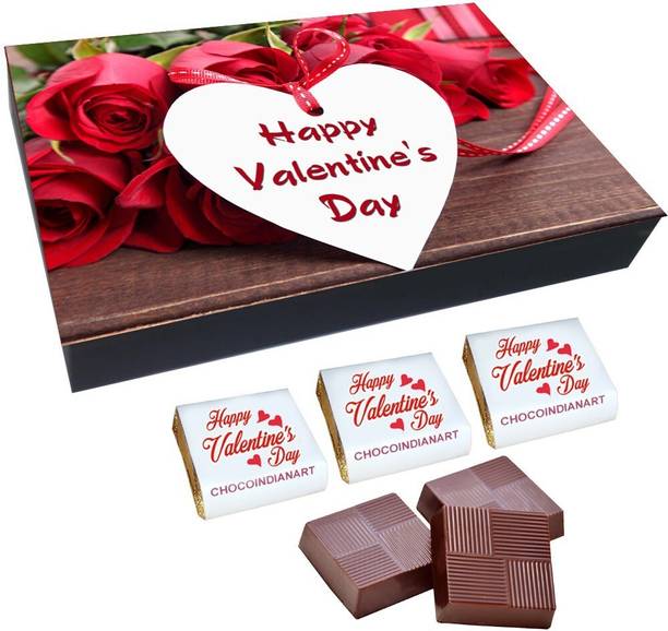 CHOCOINDIANART Special- Happy Valentine's Day-12 Chocolate Gift Box || Truffles
