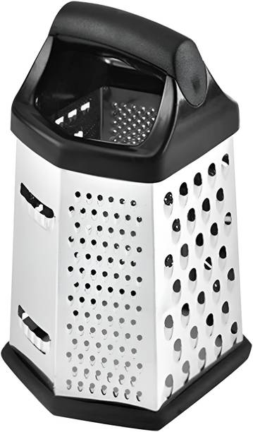 ACTIONWARE by ACTIONWARE 6 in 1 /6-Sided Stainless Steel Grater and Slicer Vegetable & Fruit Vegetable & Fruit Grater & Slicer