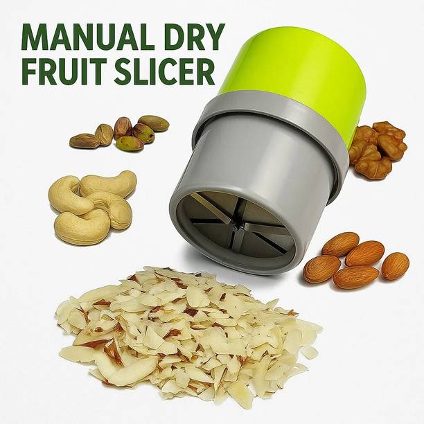 Fitmeasy by Dry Fruit Slicer | Dry Fruit Cutter | Grinder | Chopper | Dry Fruit Grater Dry Fruit Slicer Cutter Grinder Nuts Chopper Badam kaaju Walnut Pista Machine Slicer