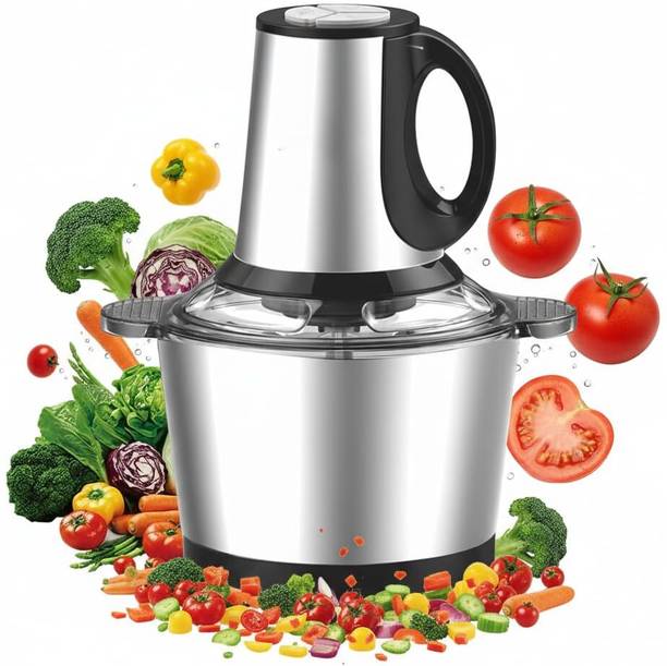 GVJ TRADERS Meat, Vegetables, Onion, Fruits and Nuts Mixer/Juicer (2L) Vegetable & Fruit Chopper