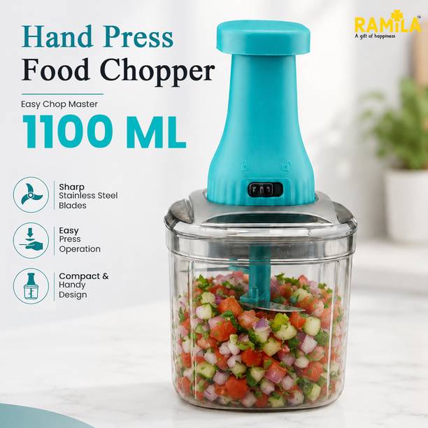 RAMILA by Ramila Push Chopper and Grater Vegetable & Fruit Chopper Vegetable & Fruit Chopper