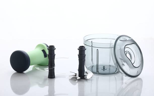VEKSOR 900ml Push Chopper with versetile Design Vegetable & Fruit Chopper