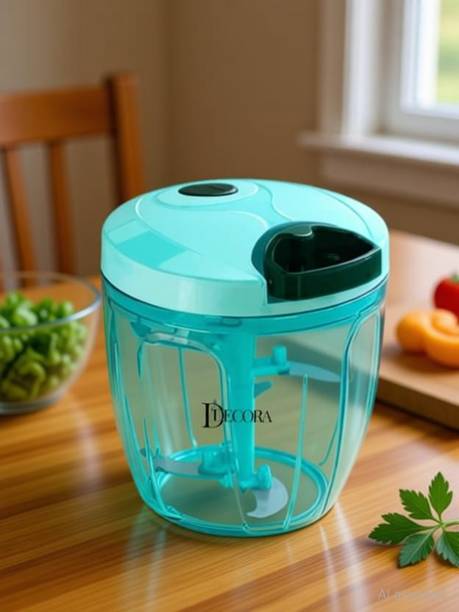 DDecora 950 ml chopper with 5 stainles steel blade , new handy quick XL chopper Vegetable & Fruit Chopper