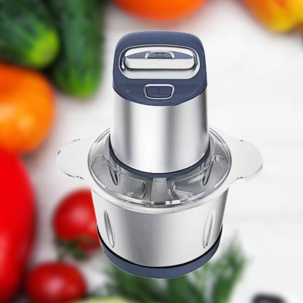 Edtepy Stainless Steel 3L Electric Meat Grinder,2 Speed Mode For Kitchen Food Processor Electric Vegetable & Fruit Chopper