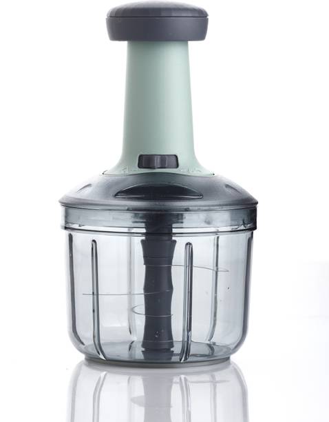 VEKSOR by VEKSOR Chopper, Onion Cutter, Onion Chopper 900ml, Large Manual (Teal, 900ml, 4 Blades) Vegetable & Fruit Chopper
