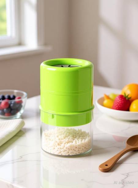 kridha Stainless Steel Blade Lightweight with Container Fruit Grater & Slicer