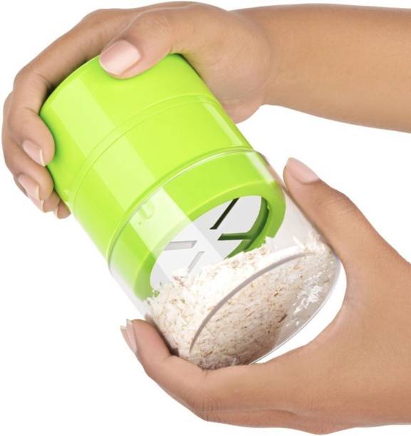 kridha Stainless Steel Blade Lightweight with Container Fruit Grater & Slicer