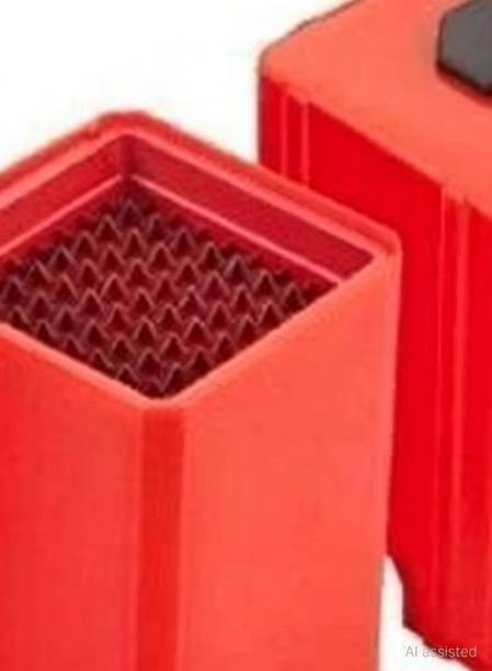 DHANVI ENTERPRISE Plastic Potato Chipser French Fries Chips Maker Machine Snacks Finger, Potato Finger Chips Cutter - Red/CHIPPSER/Hand CHIPPSER/Potato Cutter Potato Slicer