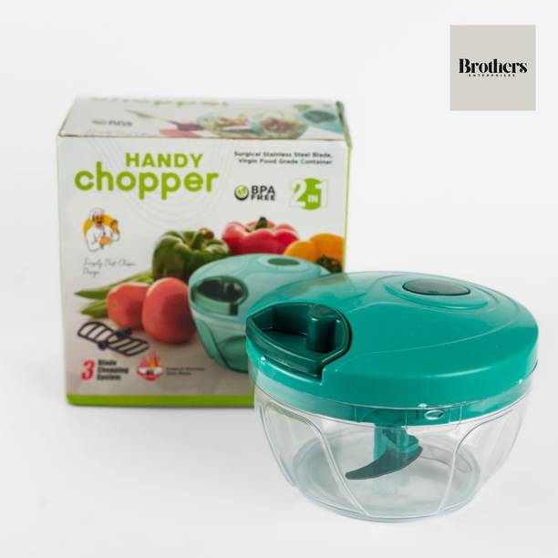 brothers enterprises Pull Chopper – Vegetable & Fruit Chopper for Kitchen Cutting & Mixing Vegetable & Fruit Chopper